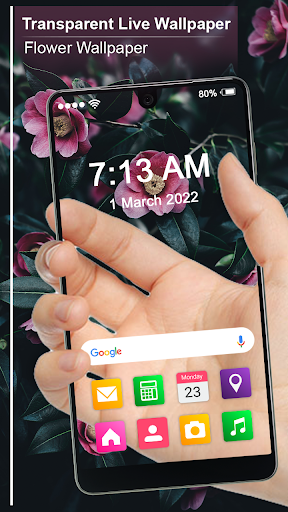 Transparent Live Wallpaper Screenshot