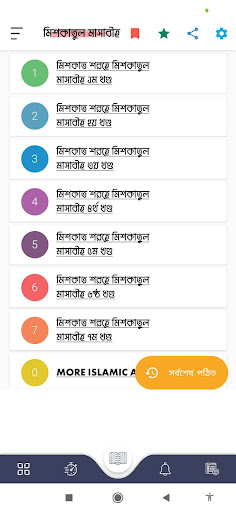 Android application মিশকাতুল মাসাবীহ - Mishkat screenshort