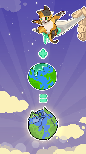 Android application Star Cats (Planet Merge Game) screenshort