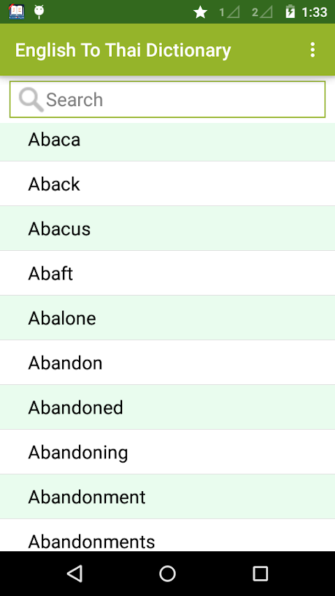 English To Thai Dictionaryのおすすめ画像5