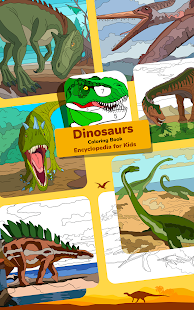 Dinosaur Coloring Book u2013 Encyclopedia for Kids 1.1.6 APK screenshots 17