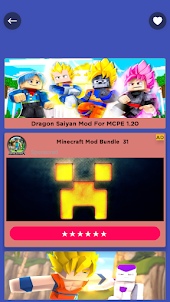 Dragon Saiyan Mod For MCPE