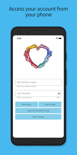 Android application Mosshill Credit Union screenshort