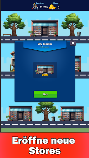 Sneaker Tycoon : Stores & Cash Screen 2