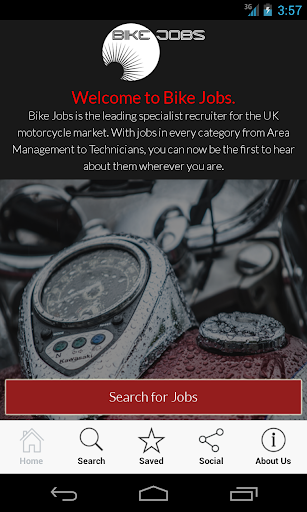 Android application BikeJobs screenshort