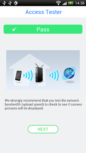Access Tester Screen 3