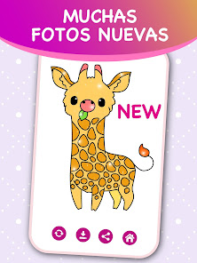 Captura de Pantalla 12 Niños color por números android