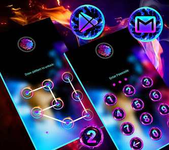 Captura 5 Smoke Colors Launcher Theme android