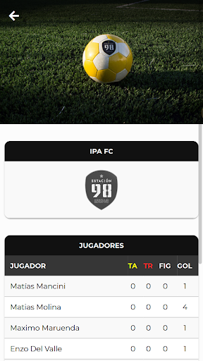 Torneo Estacion 98 Screen 2