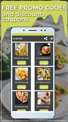 Promo Codes for UberEatsのおすすめ画像1