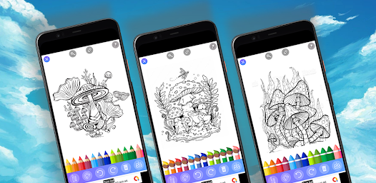Livro de colorir Toca versão móvel andróide iOS apk baixar