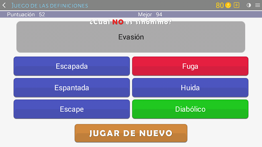 Crosswords – Spanish version (Crucigramas)