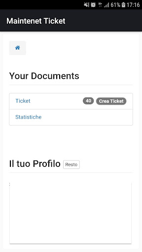 Maintenet Mobile Ticket