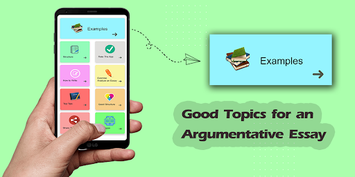 Android application Argumentative Essay Topics screenshort