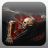 Devil Skeleton Fire Flames LWP icon