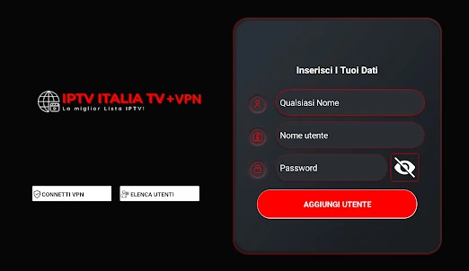 IPTV ITALIA TV + VPN