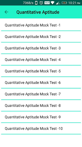 Android application DRDO MTS Exam Preparation App screenshort