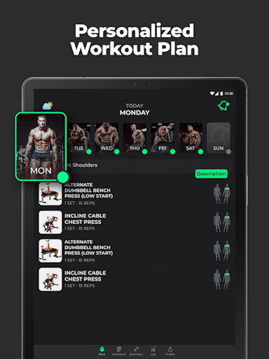 Screenshot of ProFit: Workout Planner