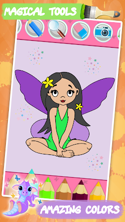 Game screenshot Princess Coloring - Kids Fun apk download