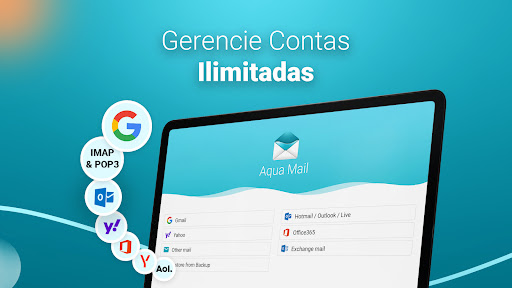 Aqua Mail - Rápido & Seguro screenshot 11