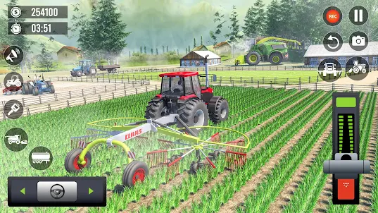 Farming Tractor Driving Sim.