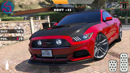 Screenshot 13 Mustang GT 350r: Drift & Drive android