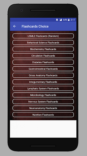 USMLE Practice Test Screen 2