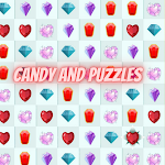 Cover Image of ดาวน์โหลด Candy and puzzles 1.0.0 APK