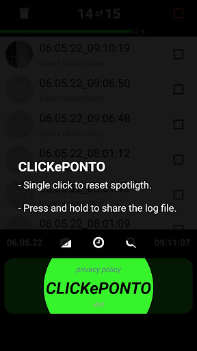 Android application CLICK ePOINT screenshort