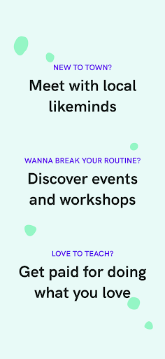 Android application Likeminds screenshort