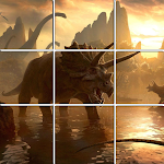 Cover Image of Descargar Slide Puzzles Dinosaurs  APK