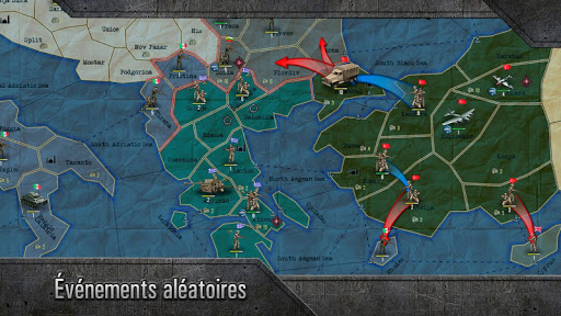 WW2 Strategie & Tactics－Jeux de guerre mondiale APK MOD (Astuce) screenshots 4