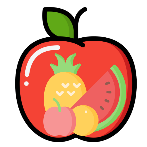 Benefits of fruit logo