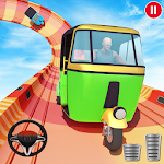Cover Image of Download Tuk Tuk Rickshaw: Impossible Stunts 1.0 APK