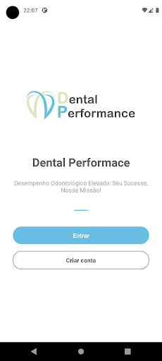 Android application Dental Performance screenshort
