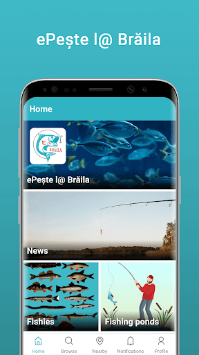 Android application ePeste la Braila screenshort