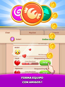 Captura de Pantalla 13 Candy juegos Match Puzzles android