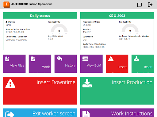 Screenshot of Fusion Operations