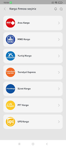 KarGoo - Kargo Takip Screen 3