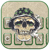 Joint Smoke Skull Warrior Keyboard Theme icon