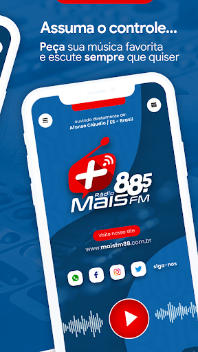 Radio Mais 88.5 FM Screen 2