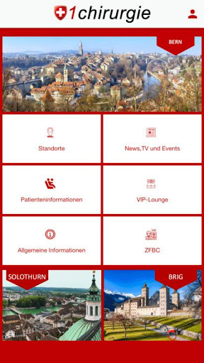 Android application swiss1chirurgie screenshort