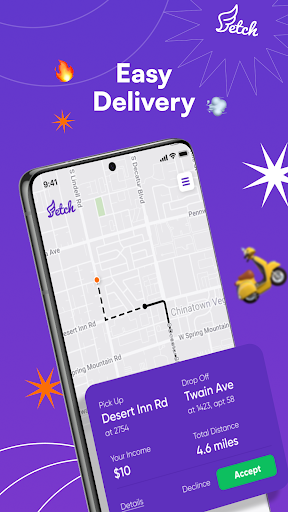 Android application Fetch - Fetcher screenshort