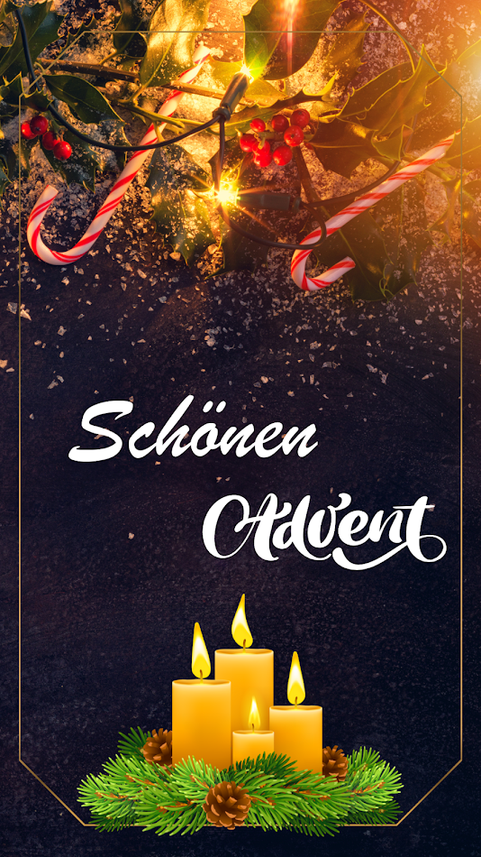 #1. schönen advent bilder (Android) Ved: Otkritki&Kartinki