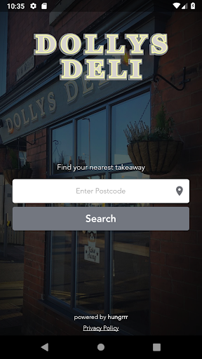 Android application Dollys Deli screenshort