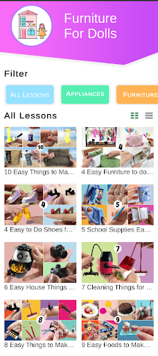 DollHouse craft - how to make doll furniture