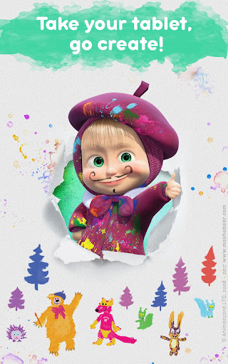 Masha and the Bear: Free Coloring Pages for Kids 1.7.6 screenshots 23