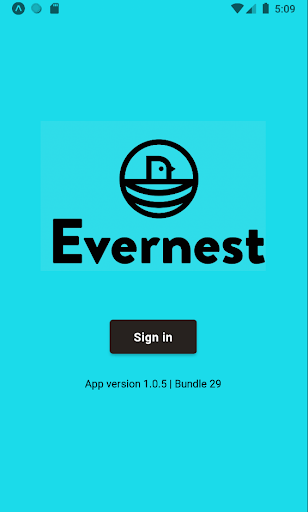 Android application Evernest Property Management screenshort
