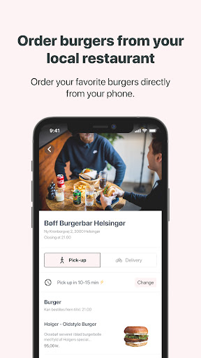 Bøff Burgerbar Screen 2