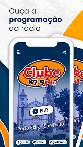 RADIO CLUBE FM PORTO FELIZ Screen 2